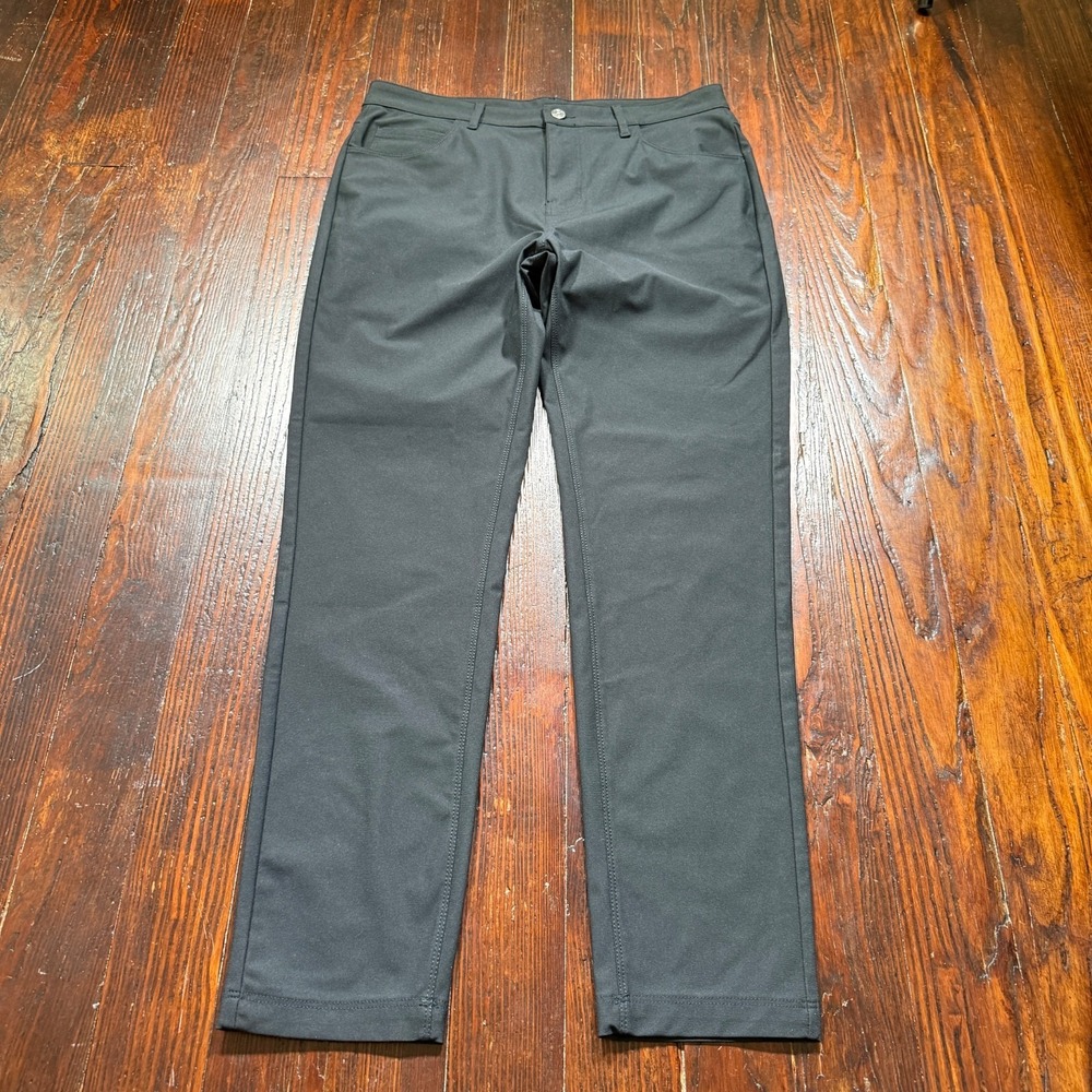 Fabletics Pant Mens 34x30 Black Don 5 Pocket Performance Stretch Chino Golf